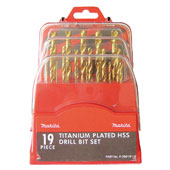 Makita set Titanium-Co burgija 19 kom P-30813