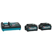 Makita starter set XGT (2 x 4Ah BL4040 + brzi punjač DC40RA) 191L77-9