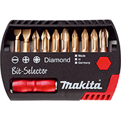 Makita X selector dijamantski komplet umetaka 11 komada P-53746