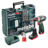 Metabo akumulatorska bušilica odvijač PowerMaxx BS Pro Set Mobile Workshop  600157880