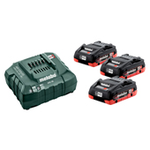 Metabo basic set 3 x LiHD 4.0 Ah 685132000