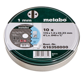 Metabo 10 x rezne ploče  115mm 616358000