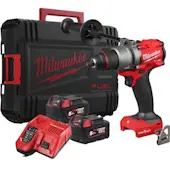 Milwaukee aku bušilica-odvijač 18V Gen 4 + 2x 5.0Ah baterija i punjač + HD Box M18 ONEDD3-502X FUEL ONE-KEY 4933492802