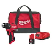 Milwaukee aku bušilica-odvijač 12V 1x 2.0Ah i punjač u torbi M12 BLDDRC-201B 4933500773