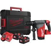 Milwaukee aku čekić bušilica SDS-plus 18V FIXTEC u HD Box-u + 2x 8.0Ah baterija i punjač M18 ONEFHPX-802X FUEL ONE-KEY 4933500234