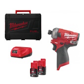 Milwaukee odvijač udarni hidraulični 1/4” 12V 2Ah M12 FQID-202X 4933464973