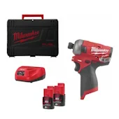 Milwaukee odvijač udarni hidraulični 1/4” 12V 2Ah M12 FQID-202X 4933464973