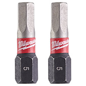 Milwaukee udarni bitsevi HEX 5 x 25mm 1/4