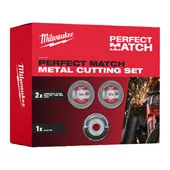 Milwaukee rezni set za brusilicu 20 kom. reznih ploča 125x 1.0 mm + Fixtec matica 4932492888