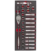 Milwaukee set nasadnih ključeva 1/2