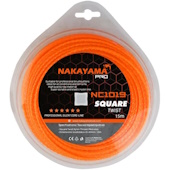 Nakayama Pro uvijena četvrtasta najlonska nit za trimer SQUARE TWIS 2mm/15m NC1020