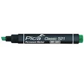 Pica permanent marker Classic zeleni kosi set 5/1 PC521/36