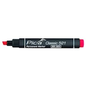 Pica permanent marker Classic crveni kosi set 5/1 PC521/40
