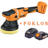 Villager Fuse akumulatorska brusilica za poliranje VLN 4820 72743 + POKLON Fuse set baterija 1.5Ah + punjač 2.4A 67112