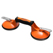 Richmann vakumski aluminijumski držač dupli 123mm 120kg C0491