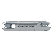 Runpotec priključni zaokretni adapter od nerđajućeg čelika (bez korozije) Ø30mm max.vučna sila 1500kg 10176