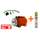 Ruris vodena pumpa hidropak set Dunarea 50 750W 50L 9451