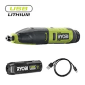 Ryobi bežični alat za rezbarenje USB Lithium™ 4V (2.0Ah) RPC4-120G