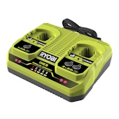 Ryobi dupli punjač za aku baterije ONE+ 18V RC18240