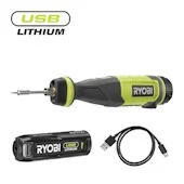 Ryobi kompaktna bežična lemilica USB Lithium™ 4V (2.0Ah) RSI4-120G