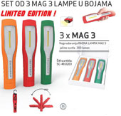 Scangrip set od 3 MAG 3 lampe u bojama SC-49.0203