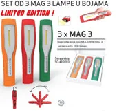 Scangrip set od 3 MAG 3 lampe u bojama SC-49.0203
