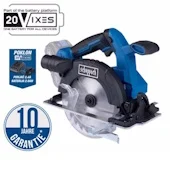 Scheppach aku ručni cirkular kružna testera Brushless IXES BC-HCS165-X – Solo + poklon baterija 2Ah + punjač