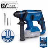 Scheppach aku udarna čekić bušilica SDS PLUS Brushless IXES Solo BC-RHD230-X+ set punjač 2.4A i baterija 2.0Ah