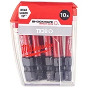 Milwaukee udarni bitovi 10 kom. TX30 x 50mm 4932471574