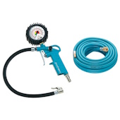 Set pneumatski pištolj za duvanje guma kalibrisani + crevo Hazet 10m SET-2024-1104