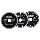Tactix dijamantska rezna ploča ø115mm set 3/1 425573