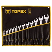 Topex kombinovani ključ okasto-viljuškasti 13-32mm set 35D758