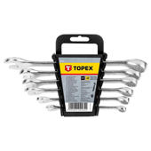 Topex kombinovani ključ okasto-viljuškasti 8-17 mm set 35D755