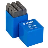 Unior brojevi za utiskivanje u metal 6mm 642NPB 620941