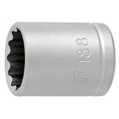 Unior  ključ nasadni dvanaestougaoni 6mm prihvat 1/4 188/2 12p 616861