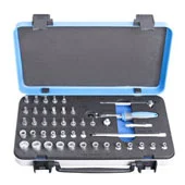 Unior ključevi nasadni i nastavci, prihvat 1/4 , u metalnoj kutiji 188B 615150