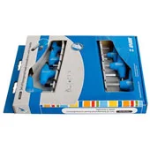 Unior ključevi imbus sa T-ručicom, dvostrani, u kartonskoj kutiji 2.5-8mm 193HXCS1 625169