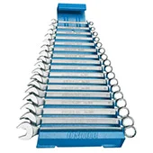 Unior ključevi viljuškasto-okasti dugi na metalnom stalku 6-22/17 kom 120/1MS 605537