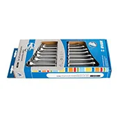 Unior ključevi viljuškasto-okasti IBEX u kartonskoj kutiji 8-19/8 kom 129/1CS 611775