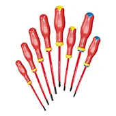 USAG set izolovanih odvijača 1000V ravni, krstasti Phillips i Pozidriv 8/1 091 SH8 U00910106