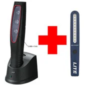 Vigor aku lampa V2668 + Scangrip ultra tanka ručna LED lampa Stick Lite M SC-03.5639