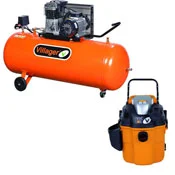 Villager kompresor za vazduh AB 300 / 5,5 + POKLON električni usisivač za suvo i mokro usisavanje 1500W VVC-18S