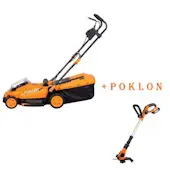 Villager FUSE akumulatorska brushless kosačica Villy 2020 E-1BCB 18V (2Ah)/ 33cm 060115 + POKLON Fuse trimer BC 2320 060104
