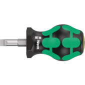 Wera odvijač ravni kratki 335 Stubby 6.5x24.5mm 05008843001