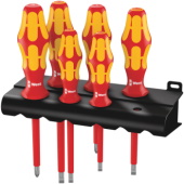 Wera set odvijača Kraftform Plus serije 100 VDE 6/1 05006145001