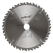 Wolfcraft kružna testera HM ø250x30x3.2mm 6740000