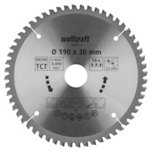 Wolfcraft kružna testera za ručne cirkulare HM ø190x30x2.5mm 6624000