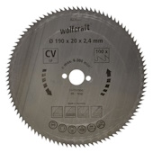 Wolfcraft kružna testera za ručne cirkulare CV ø190x20x2.4mm 6276000