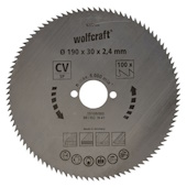 Wolfcraft kružna testera za ručne cirkulare CV ø190x30x2.4mm 6277000