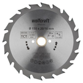 Wolfcraft kružna testera za ručne cirkulare HM ø150x16x2.4mm 6363000